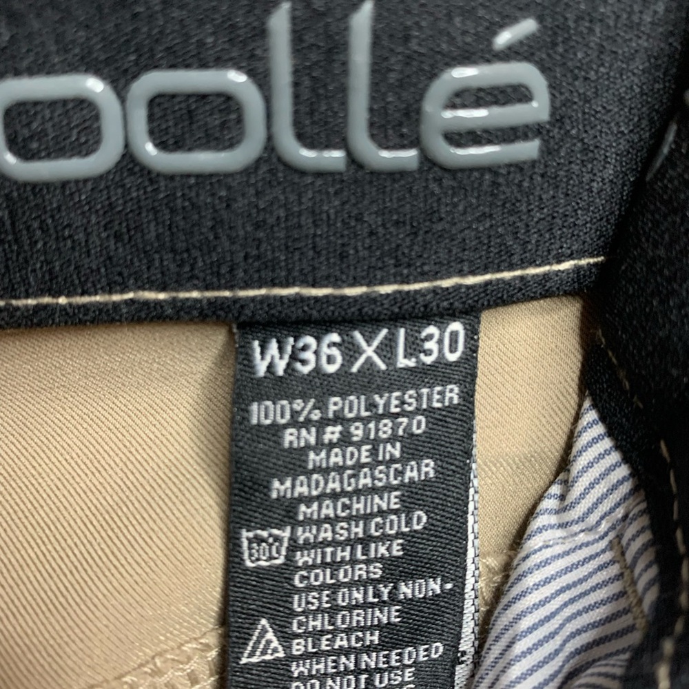 Bolle men’s performance pants khaki size W36 x 30 - Picture 3 of 3